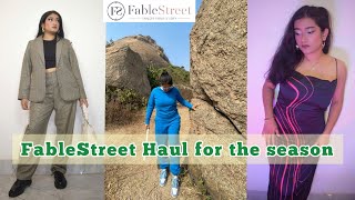 FableStreet Haul for the season | FableStreet Winter Wear Haul (2023)