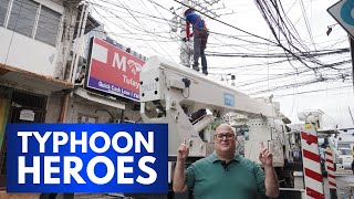 TYPHOON HEROES (FREE MEALS FOR LINEMEN Restoring Electricity During Typhoon Odette) | John Smulo