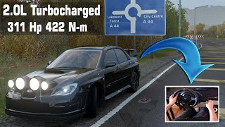 Subaru Impreza WRX STI 2005 - Forza Horizon 4 | Steering Wheel + Paddle Shifter Gameplay