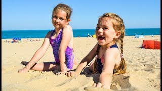 Beach vacations | Beach games for kids | Fun beach time