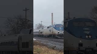 CSX & Amtrak trains