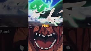 Tatsumaki vs garou (both base) #anime #tatsumaki #garou