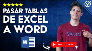 Cómo PASAR TABLAS de EXCEL A WORD | 📊 Exportar de Excel a Word 📄