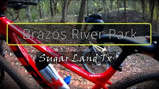 Sugar Land Park Trails // Brazos River Park MTB Trails // Houston Texas