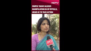 Dimple Yadav Alleges Manipulation in UP Bypolls, Urges EC to Take Action