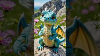 Cute and realistic baby dragons 💚