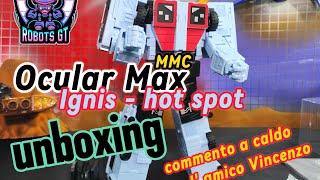 unboxing master mind ocular max Ignis hot spot e considerazioni a caldo con l' amico Vincenzo