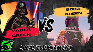 Star Wars Unlimited - Vader vs Boba Gameplay