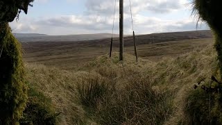 Rowgill Coal pit at Jail House corner Alston Cumbria. Field Study