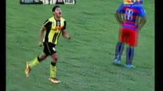 Deportivo Táchira tomó ventaja en la ida, tras remontar al Monagas SC