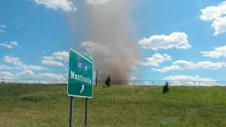 Dust devil tornado