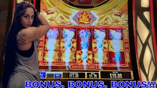 WHEEL OF PROSPERITY BONUSES AT THE HARD ROCK CASINO IN TAMPA, FL #Slots