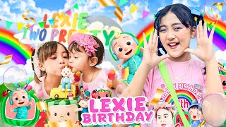 DINAR LEIKA 24 JAM FULL DI ACARA ULTAH LEXIE SERBA COCO MELON SUPER CUTE #trending