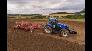 HORSCH Terrano 5FM tillage + New Holland T8.420 Autocommand