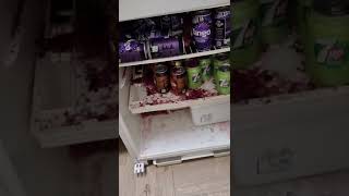 Bad Fridge Explosion Aftermath