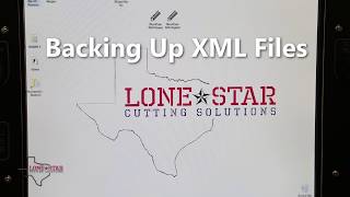 Backing Up XML Files On Your CNC Plasma Controller