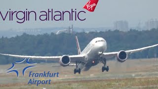 Virgin Atlantic Airways 787-9 Takeoff @ Frankfurt Rhein/Main Airport