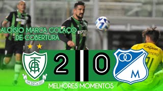 América MG 2 X 0 Millonarios | Melhores Momentos | COMEBOL Sudamericana 2023