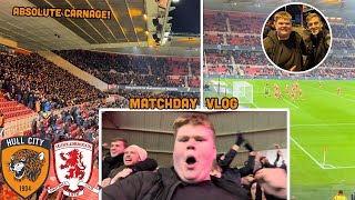 OZAN TUFAN LATE WINNER SENDS FANS INTO PANDEMONIUM! Hull City 2-1 Middlesbrough FC Matchday Vlog!