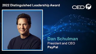 2022 CED Distinguished Leadership Awards: Dan Schulman