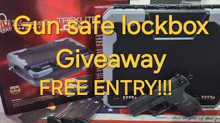 Gun Safe XXL Lockbox Giveaway, Free Entry!!!