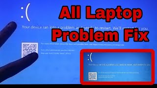 All Laptop Series Windows 10,11 Blue Screen Dead Problem | Blue Screen  And Laptop Restart#macnitesh