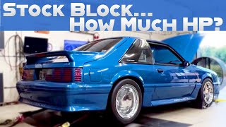 How Much Power Did My Stock Block Foxbody Make?