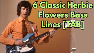 6 Legendary Herbie Flowers Bass Lines