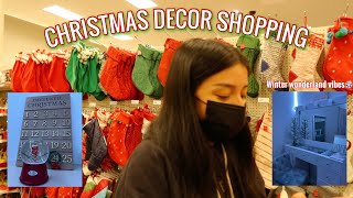 COME CHRISTMAS DECOR SHOPPING WITH ME! | Vlogmas Day 1