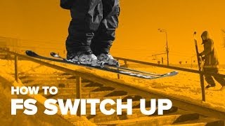 Как сделать fs-переход на лыжах (How to fs switch up on ski)