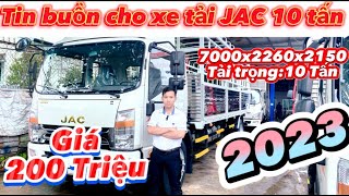 Giá xe tải JAC N900 thùng dài 7M |  Tháng 9 kết thúc chương trình khuyến mãi #xetaijac #jac #jacn900