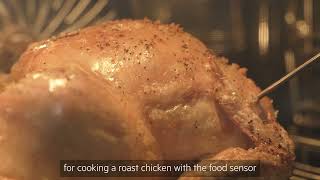 Roasting a chicken using a food sensor probe in your new AEG Touch Control Oven | AEG