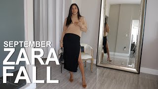 New in ZARA TRY ON HAUL 2021 - Elegant Fall Outfits Zara Haul 2021 | Maria Teresa Lopez