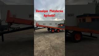 Remolque Plataforma basculante Rinoagro !!#rinoagro #agriculture #agro