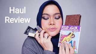 Haul Review: Fenty, ABH, Stila, Huda Beauty, the Balm and More!