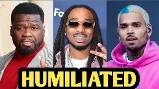 💔50 Cent Calls Quavo The WEAKEST RAPPER ALIVE After He Was Destroyed In A Rap Beef By Chris Brown‼😱😱