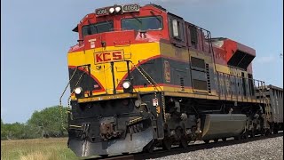 KCSM 4066 SD70ACE w/ Great K5LLA & DPU Charges Around The Curve