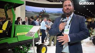 Brad Aldridge from John Deere on new equipment, including an electric fairway mower and more