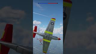 P51-C Mustang flying against a JU 88 A-1. #warthunder #shorts