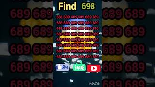 Find odd number #subscribe #puzzle #music #viralvideo