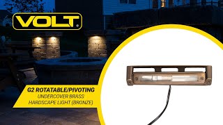 VOLT® G2 Rotatable Undercover Brass Hardscape Light (Bronze) | What's in the Box?