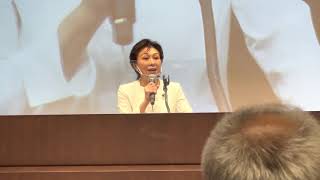 佐藤ゆかり総決起大会　衆議院議員　自民党大阪11区支部長　佐藤ゆかり　本人