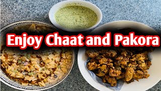 Chaat Pakora ki Recipe By Noor Ul Ain Vlogs | UK Vlogs | UK LIFE