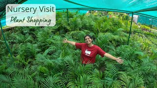 Come Plant Shopping to a Nursery with us | #vlog33