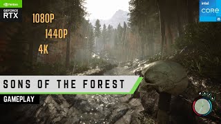 Sons of the Forest Gameplay | i5 11400F + RTX 3070 8GB | 16GB | 1080p 1440p 4K | DLSS