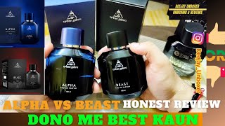 Urban Gabru Alpha vs Beast EDPs | Honest Review + Best Kaunsa hai 🧐🤔 MRP ₹999/- Deal only ₹299/-