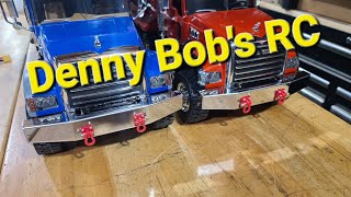 My Bruder Tamiya Mack Granite RC Dump Trucks Get New Bumpers