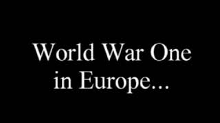 WW1 And WW2 In Europe: Map Animation