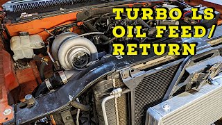 Turbo Avalanche LS 5.3 Oil Feed & Return line