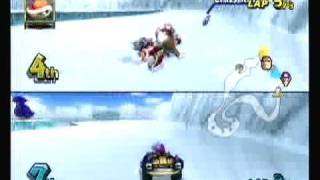 Mario Kart Wii 2p online battle 10